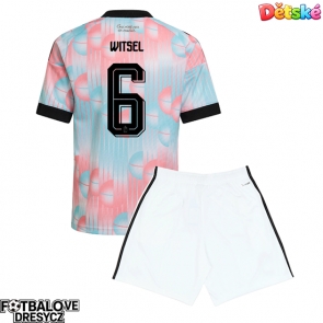 Belgie Axel Witsel #6 Dětské Venkovní dres komplet MS 2026 Krátký Rukáv (+ trenýrky)